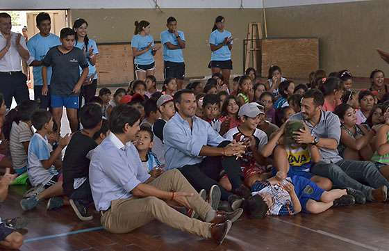 El ministro Rodríguez se interiorizó de las obras que se ejecutan en el Legado Güemes
