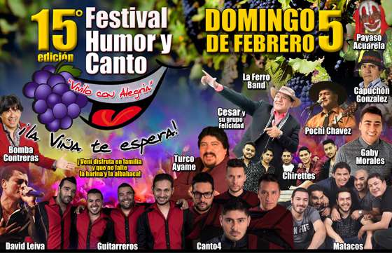 La Viña presentará una nueva edición del Festival Humor y Canto