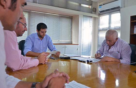 La Merced recibió aportes para fomento ganadero y refacción del matadero municipal