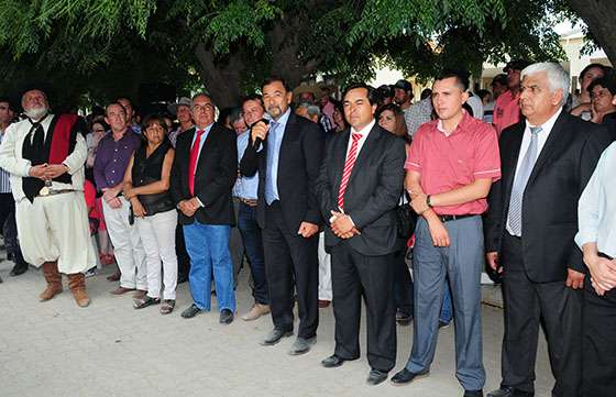 Miguel Isa participó en la fiesta patronal de La Candelaria