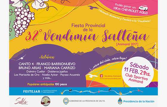 Animaná presenta su Fiesta Provincial de la Vendimia