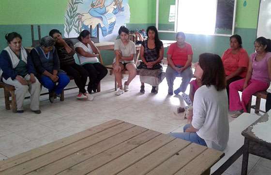 Capacitaron a mujeres sobre la protección integral en casos de violencia