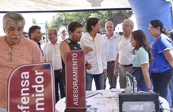 Organismos nacionales participaron en el Centro de Atención Ciudadana en Campo Santo