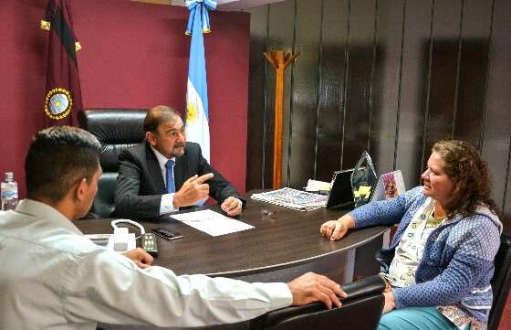 El Vicegobernador se reunió autoridades del hospital de Colonia Santa Rosa