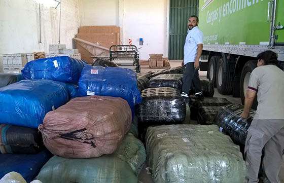 Rentas incautó 180 bultos de mercadería en distintos operativos de control