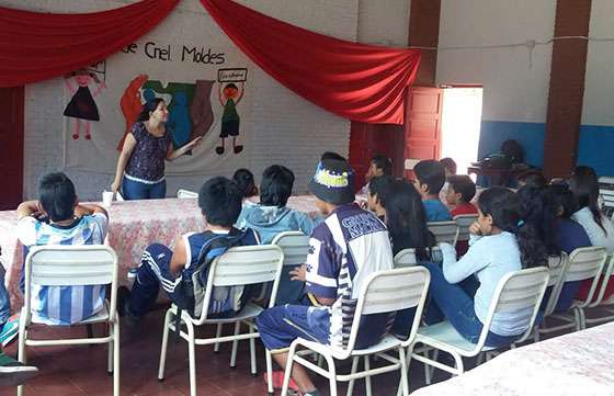 Taller de prevención de abuso sexual y grooming en Coronel Moldes