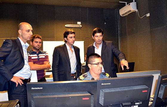 Funcionarios sanjuaninos destacan el moderno sistema de Seguridad de Salta