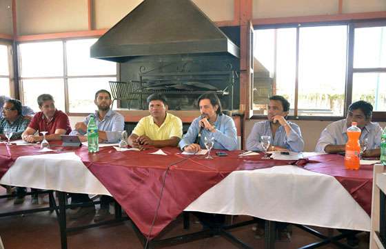 Funcionarios provinciales desarrollaron una mesa de trabajo en Animaná