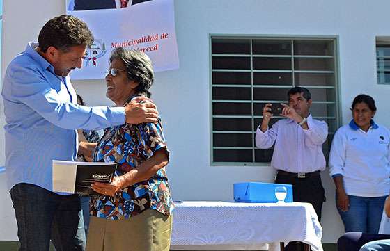 Familias de La Merced recibieron su vivienda