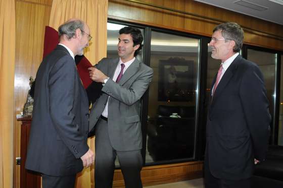 El gobernador Urtubey recibió al embajador de Austria en Argentina