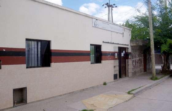 Desinfección en el Centro de Salud del barrio 9 de Julio