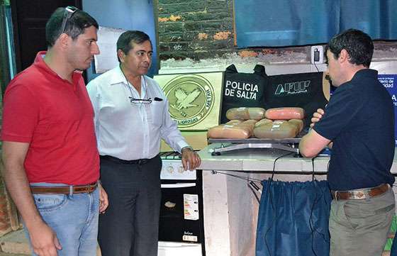 “La lucha contra el narcotráfico en Salta es cada vez más intensa”