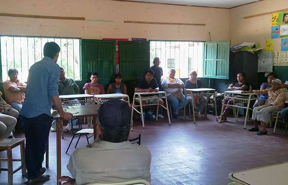 Prevención y asistencia en adicciones en comunidades originarias de Embarcación