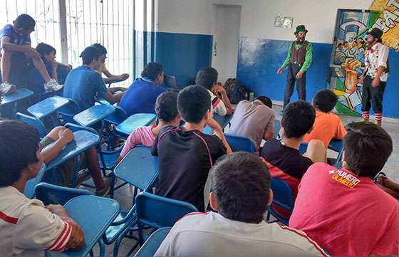 Acercan el teatro a jóvenes en conflicto con la ley penal
