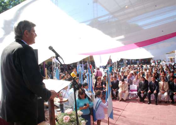 Celebraron el centenario de la Escuela Normal de Rosario de la frontera