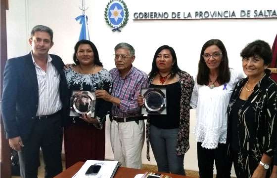 El Gobierno entregó una distinción a la presidenta del Instituto Provincial de Pueblos Indígenas