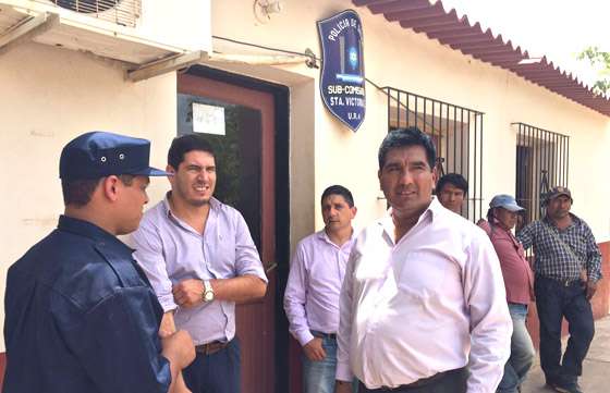 El ministro Oliver supervisó el servicio policial en el departamento Rivadavia