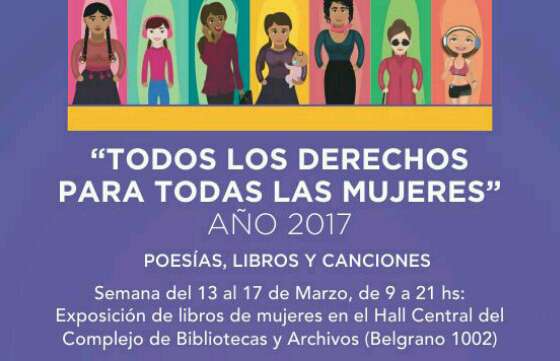 Actividades de lectura de poesías y canciones para conmemorar a las mujeres