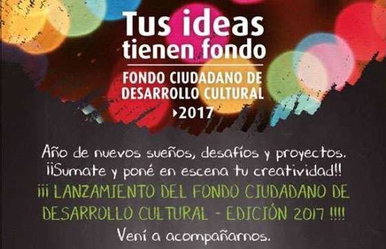 Hoy realizarán la primera evaluación del Fondo Ciudadano de Desarrollo Cultural