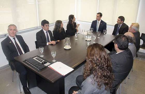 Autoridades de Estados Unidos se reunieron con la Unidad de Lucha contra la Droga y el Narcotráfico