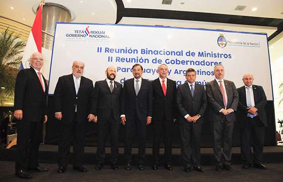 Salta participó en una reunión binacional de gobernadores paraguayos y argentinos
