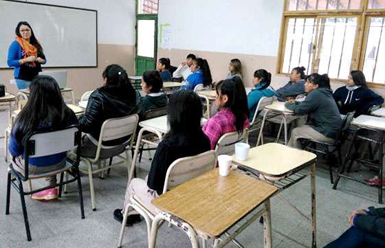Seguridad retomó las jornadas preventivas en las escuelas