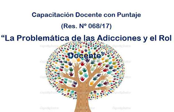 Docentes del departamento Los Andes se capacitarán en prevención de adicciones