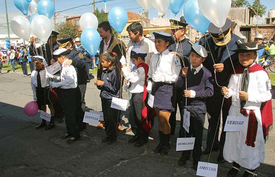 Los Cuerpos Infantiles de Policía iniciaron su ciclo lectivo