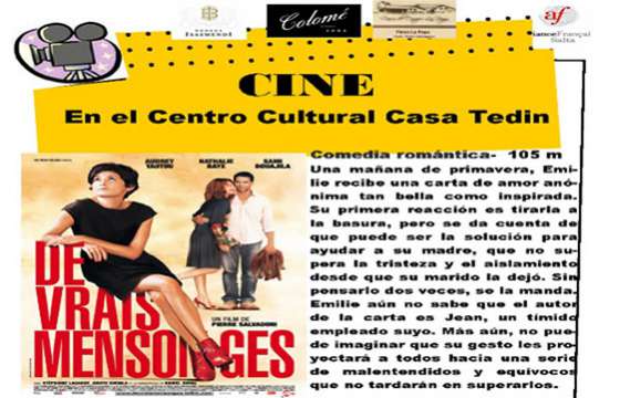 Ciclo de Cine del Mundo en el Centro Cultural Casa Tedín