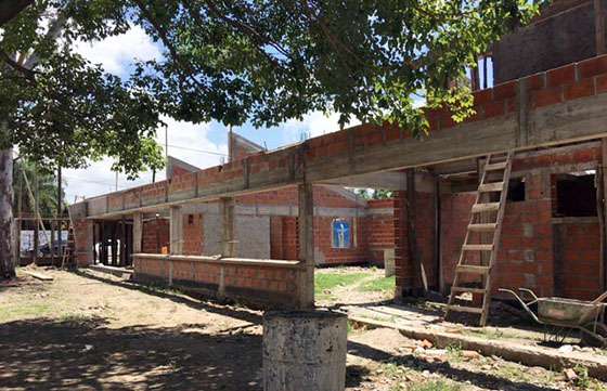 La Provincia construye un nuevo edificio para salas de nivel inicial en Orán