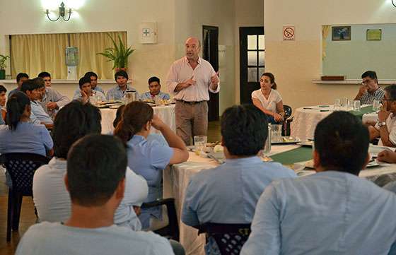 Agentes sanitarios de la zona norte participaron en un curso de nivelación