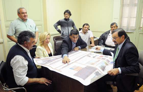 Analizan la creación de un paseo cultural artesanal en el club San Martín