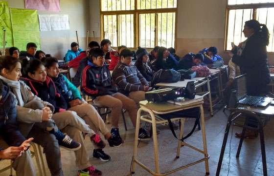 Taller de prevención y detección de distintos tipos de violencia en Angastaco