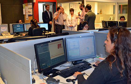 Personal jerárquico del Hospital Materno Infantil visitó el 9-1-1