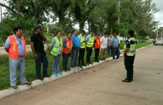 Seguridad Vial capacitó a futuros inspectores de tránsito en Urundel