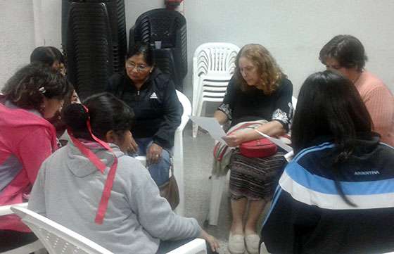 Taller de resiliencia para mujeres en el Valle de Lerma