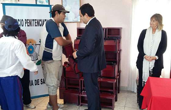 ​E​n talleres de laborterapia​ del Servicio Penitenciario​ producen herramientas para trabajadores