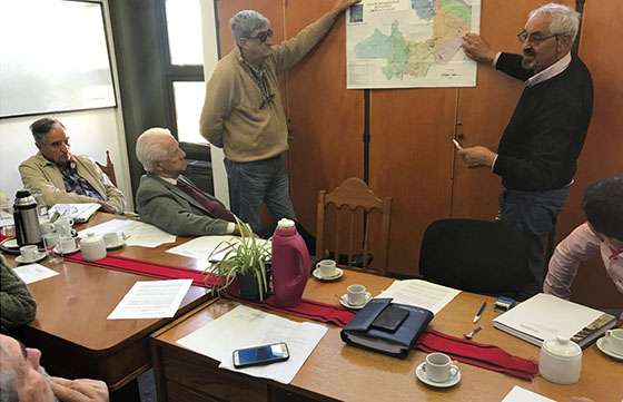 Analizaron la situación hídrica de la provincia a raíz de las intensas lluvias