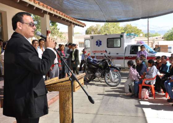 El Gobierno entregó equipamiento e insumos a los hospitales de Cachi, Seclantás y La Poma    