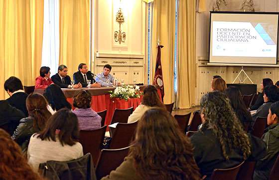 Participación ciudadana, tema de capacitación para docentes salteños del nivel secundario