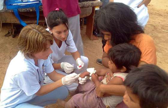 Primera Infancia y Adesar realizaron controles médicos a niños de Alto La Sierra