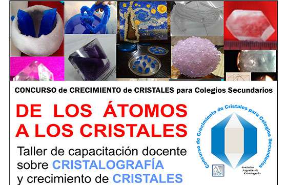 Capacitación docente en Cristalografía y Crecimiento de Cristales