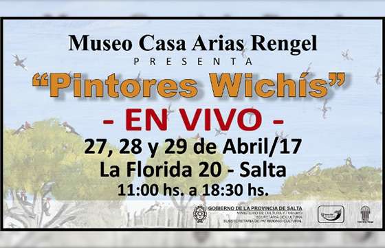 En el Museo Casa Arias Rengel presentarán obras de pintores wichís