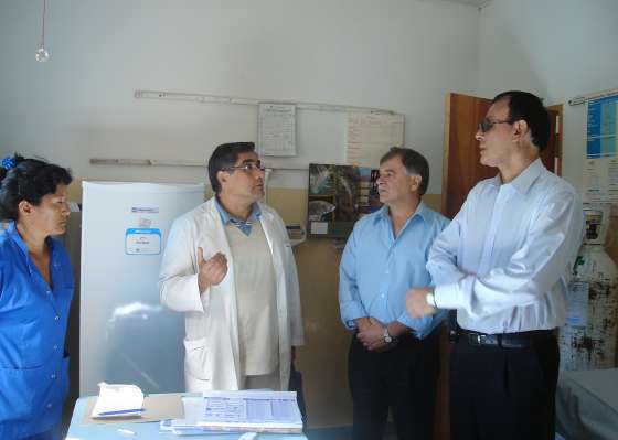 Chagra Dib verificó el funcionamiento de los centros de salud de Payogasta y Cachi adentro