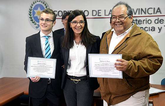 “Los alumnos y docentes de la escuela técnica Einstein enorgullecieron a todo el sistema educativo”