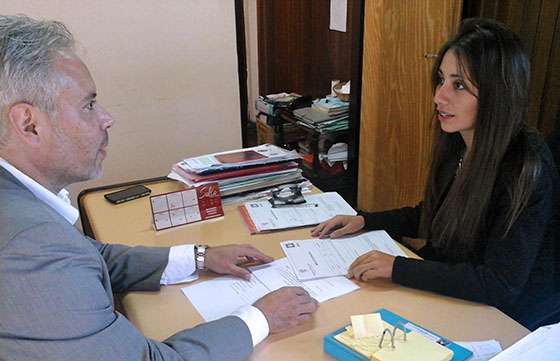 Fiscalizan el trabajo del Centro de Mediación de Rosario de Lerma