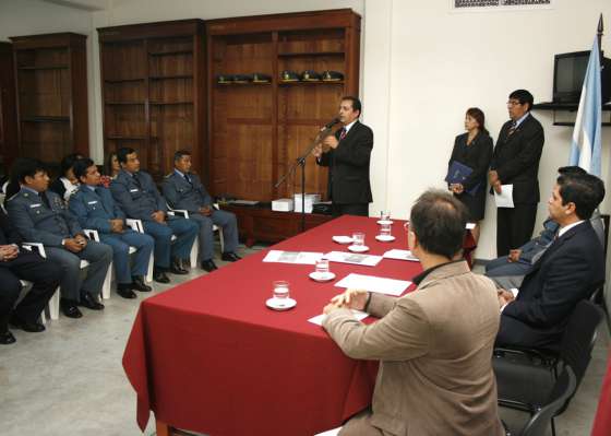 Capacitación para personal penitenciario