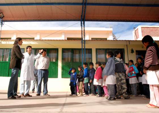 El ministro Parodi continúa recorriendo el interior de la provincia 