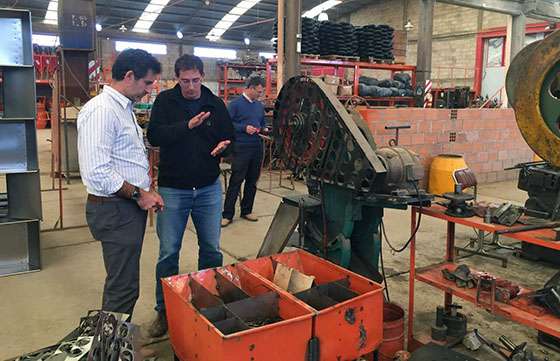 Avanza el programa de visitas a empresas de la Secretaría de Industria