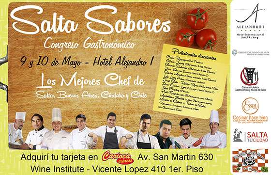 Desde hoy se realiza el congreso gastronómico Salta Sabores